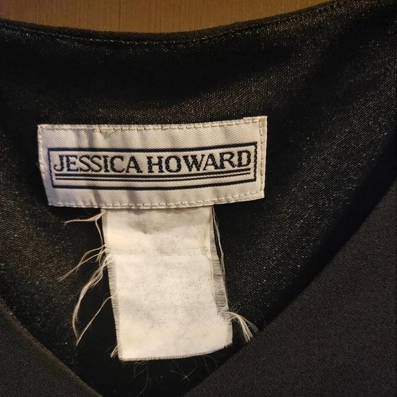 Women's Jessica Howard formal black dress - Picture 2 of 4